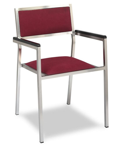 Comercial Pizarro silla roja