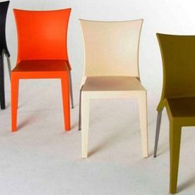 Comercial Pizarro silla de colores